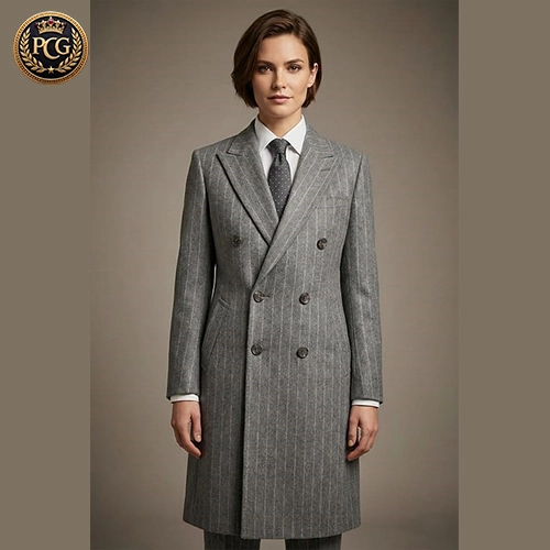 Cashmere Long Overcoat 8