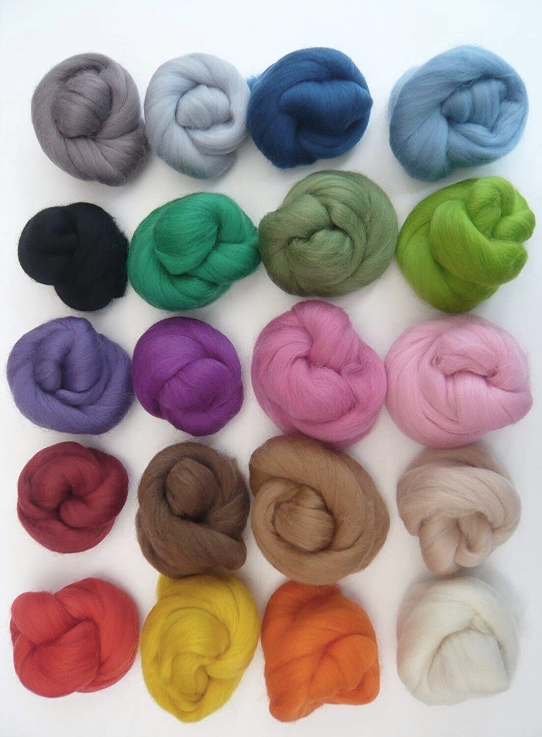 Cashmere yarn colours